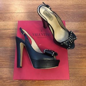 Valentino Garavani Pumps with Studded Bows